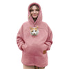 Winter Hooded Fleece Pet Pocket Sweatshirt