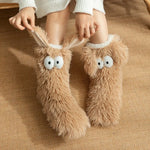 Fluffy Monster Slippers