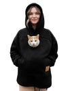 Winter Hooded Fleece Pet Pocket Sweatshirt