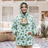 Winter Hooded Fleece Pet Pocket Sweatshirt