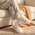 Fluffy Monster Slippers
