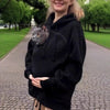 Winter Hooded Fleece Pet Pocket Sweatshirt